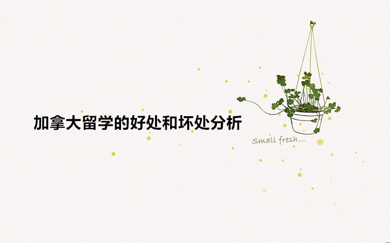 千萬別去加拿大留學(xué)的原因是什么?加拿大留學(xué)的好處和壞處分析
